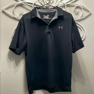 Under Armour Men's Black Polo Shirt